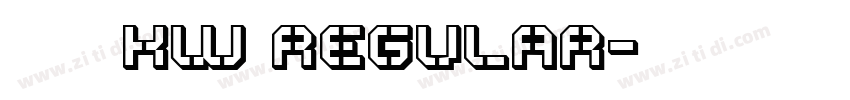 汉仪书宋二KW Regular字体转换